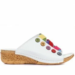 Pavers Ladies Colorful Strap Wedges - KARY33005 / 320 022 / 320 022