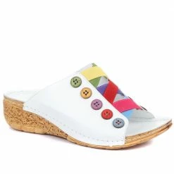 Pavers Ladies Colorful Strap Wedges - KARY33005 / 320 022 / 320 022