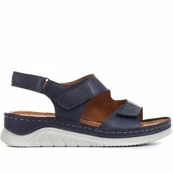 Pavers Ladies Fully Adjustable Khaki Leather Sandals - GENC33005 / 319 790 / 319 790 36 Pavers Ladies Fully Adjustable Khaki Leather Sandals - GENC33005 / 319 790 / 319 790