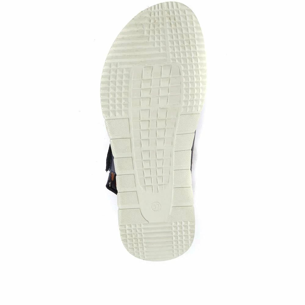 Pavers Ladies Fully Adjustable Khaki Leather Sandals - GENC33005 / 319 790 / 319 790 14 Pavers Ladies Fully Adjustable Khaki Leather Sandals - GENC33005 / 319 790 / 319 790