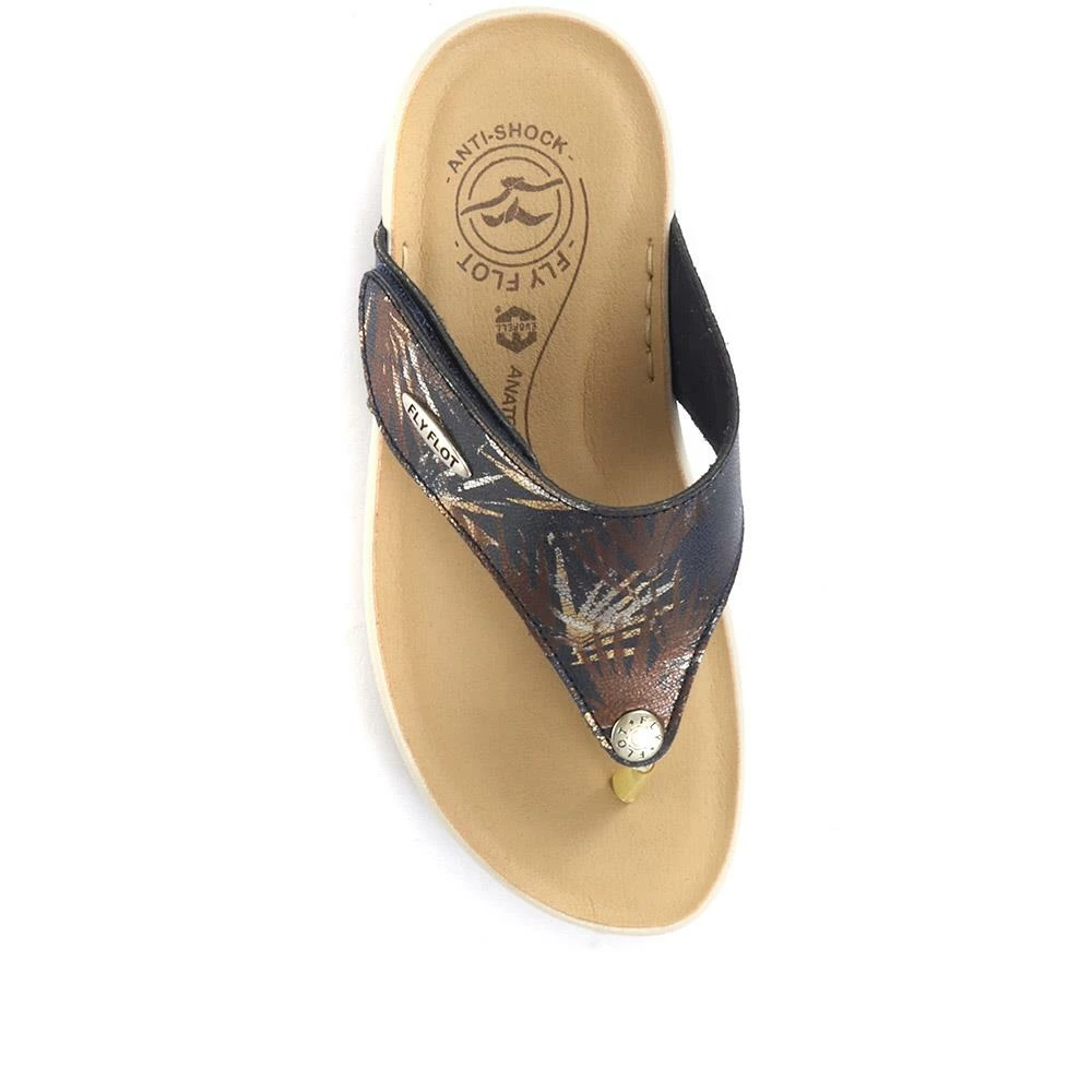 Fly Flot Wide Fit Toe Post Sandals - FLY33027 / 319 573 10 Fly Flot Wide Fit Toe Post Sandals - FLY33027 / 319 573