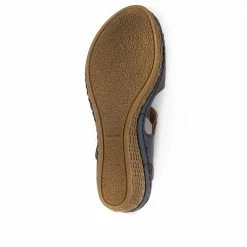 Pavers Ladies T-Bar Navy Wedge Sandals - SERAY33001 / 319 952 / 319 952 27 Pavers Ladies T-Bar Navy Wedge Sandals - SERAY33001 / 319 952 / 319 952