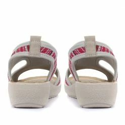 Fly Flot Wide Fit Slingback Stretch Sandals - FLY29016 / 313 789