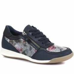 Pavers Floral Print Ladies Trainers - WBINS33009 / 319 651 Sneakers