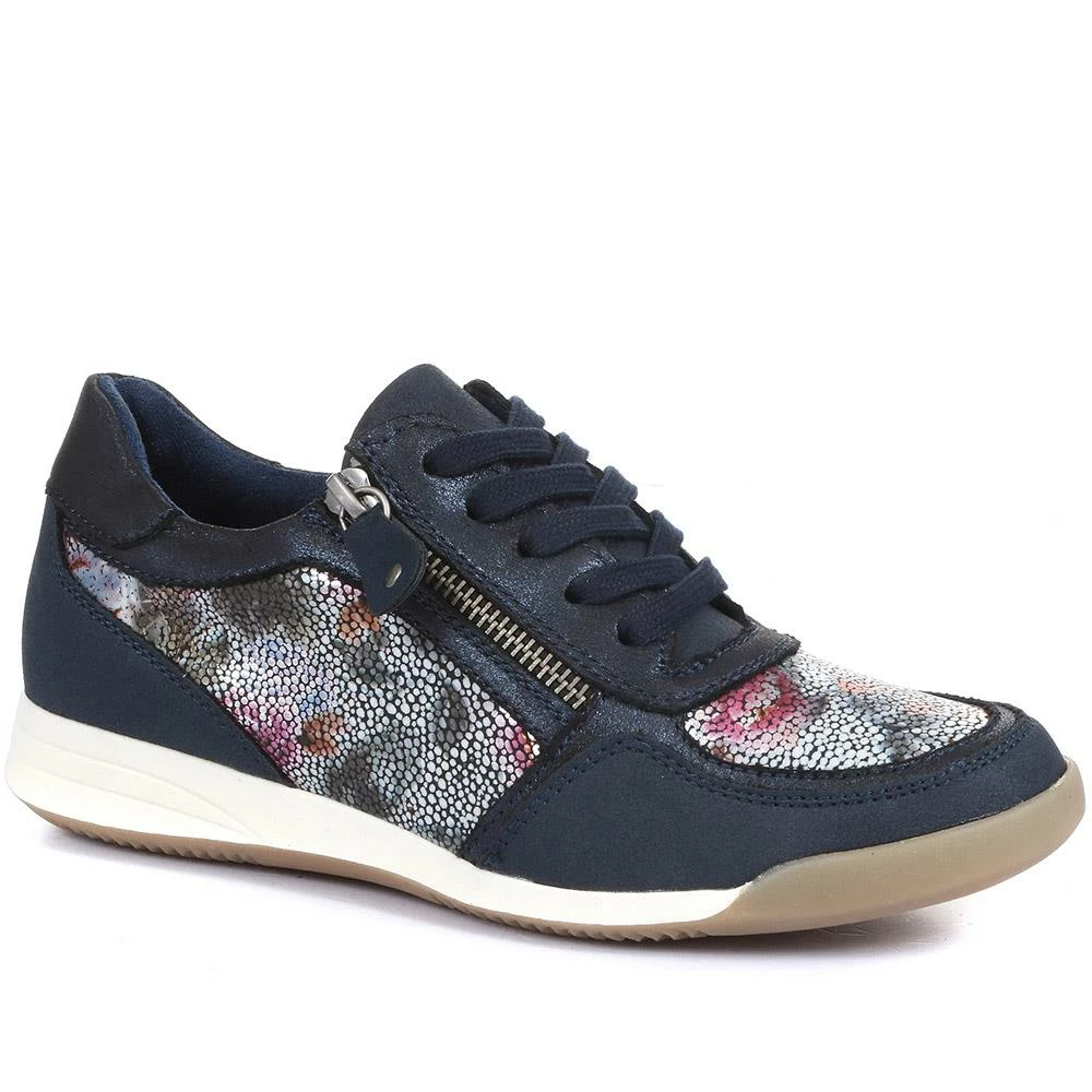 Pavers Floral Print Ladies Trainers - WBINS33009 / 319 651 Sneakers 2 Pavers Floral Print Ladies Trainers - WBINS33009 / 319 651 Sneakers
