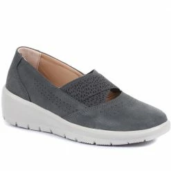 Pavers Shoes Ladies Slip On Navy Sneakers - BRK33011 / 319 478 / 319 478