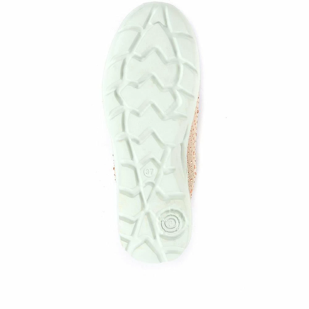 Pavers Ladies Grey Knit Sneakers - BRK33015 / 319 480 / 319 480 30 Pavers Ladies Grey Knit Sneakers - BRK33015 / 319 480 / 319 480