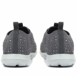 Pavers Ladies Grey Knit Sneakers - BRK33015 / 319 480 / 319 480 45 Pavers Ladies Grey Knit Sneakers - BRK33015 / 319 480 / 319 480