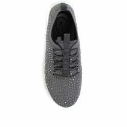 Pavers Ladies Grey Knit Sneakers - BRK33015 / 319 480 / 319 480 46 Pavers Ladies Grey Knit Sneakers - BRK33015 / 319 480 / 319 480