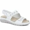 Fly Flot Adjustable Flat Leather Sandals - CAL33003 / 319 505