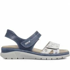 Fly Flot Adjustable Leather Sandals - CAL33005 / 319 506