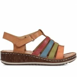 Pavers Leather Sandals - CAY33017 / 320 019