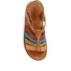 Pavers Leather Sandals - CAY33017 / 320 019