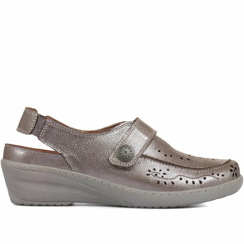 Pavers Leather Slip On Shoes - LUCK33017 / 320 058 Slingbacks 6 Pavers Leather Slip On Shoes - LUCK33017 / 320 058 Slingbacks
