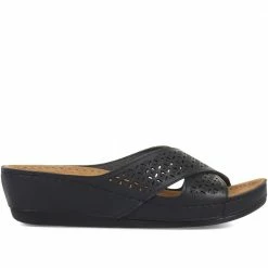 Pavers Wide Fit Wedge Sandals - MUYA33005 / 319 966