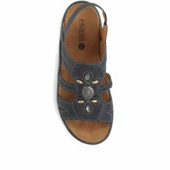 Pavers Wide Fit Slingback Sandals - WBINS33029 / 319 911