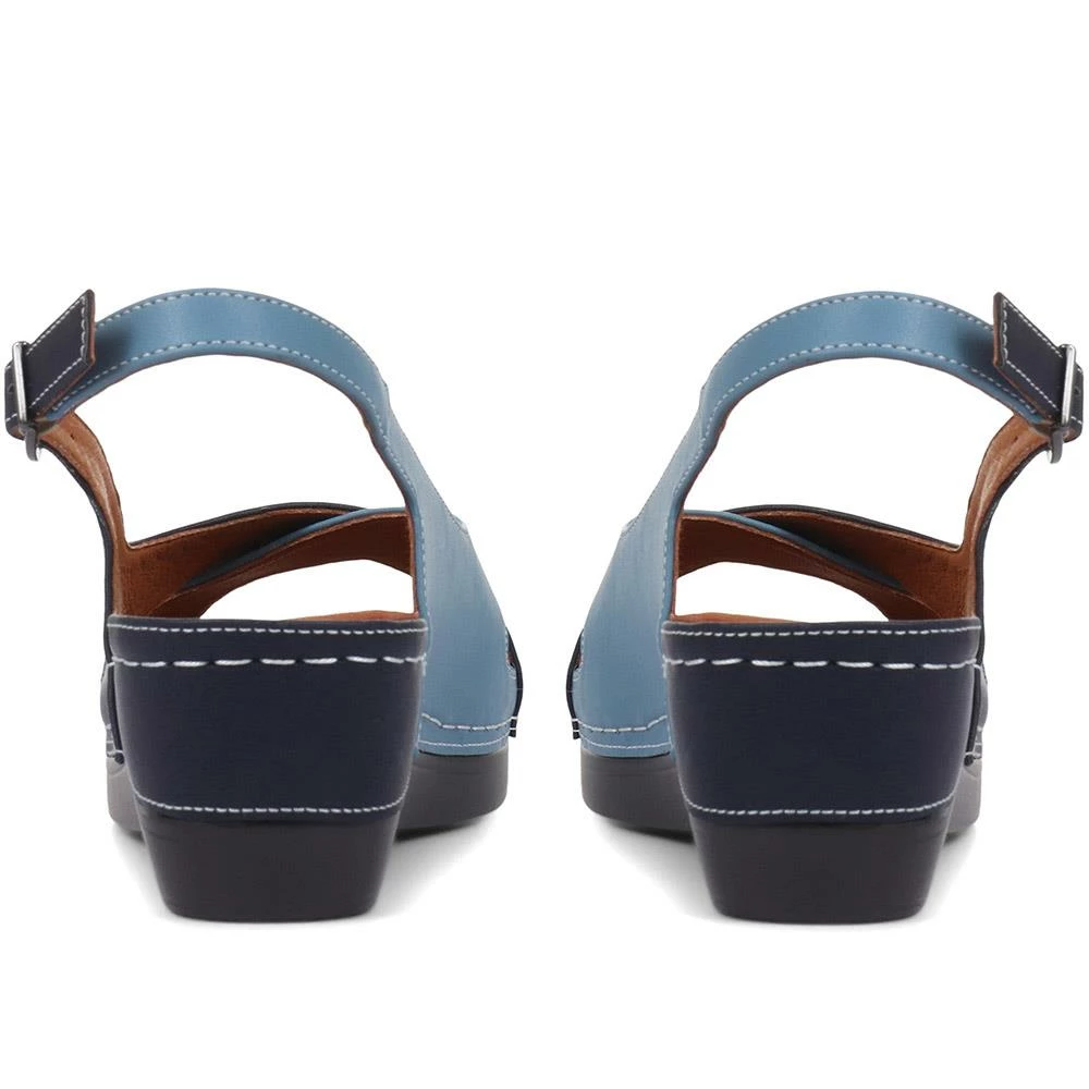 Pavers Wide Fit Wedge Sandals - WLIG33015 / 319 661 4 Pavers Wide Fit Wedge Sandals - WLIG33015 / 319 661