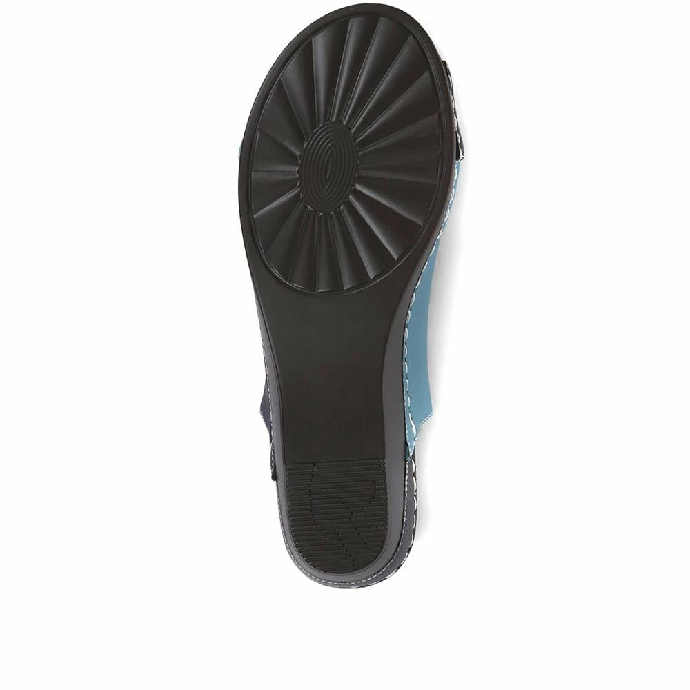 Pavers Wide Fit Wedge Sandals - WLIG33015 / 319 661 6 Pavers Wide Fit Wedge Sandals - WLIG33015 / 319 661