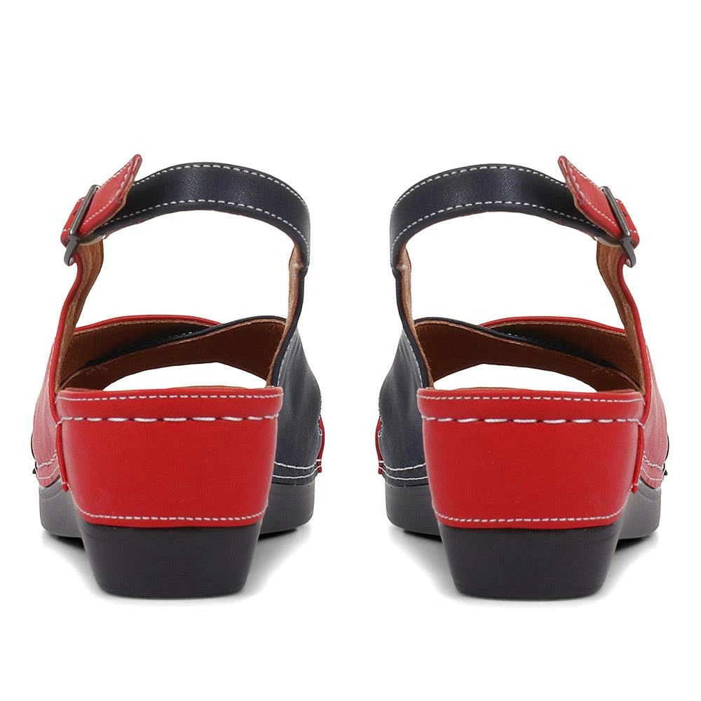 Pavers Wide Fit Wedge Sandals - WLIG33015 / 319 661 8 Pavers Wide Fit Wedge Sandals - WLIG33015 / 319 661