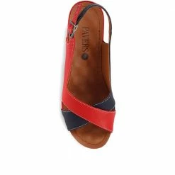 Pavers Wide Fit Wedge Sandals - WLIG33015 / 319 661 18 Pavers Wide Fit Wedge Sandals - WLIG33015 / 319 661