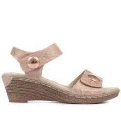 Pavers Wedge Heel Sandals - WBINS31103 / 318 878