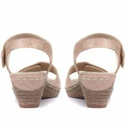 Pavers Wedge Heel Sandals - WBINS31103 / 318 878