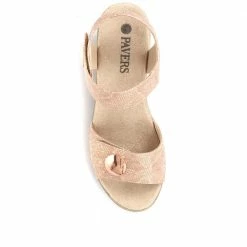 Pavers Wedge Heel Sandals - WBINS31103 / 318 878
