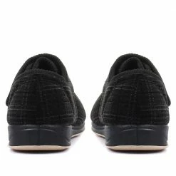 Pavers Antibacterial Men's Navy Slippers - QING2207 / 305 627 / 305 627
