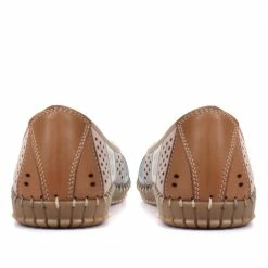 Bellissimo Flat Leather Ballerina Shoes - BELMETIN31009 / 317 955 51 Bellissimo Flat Leather Ballerina Shoes - BELMETIN31009 / 317 955