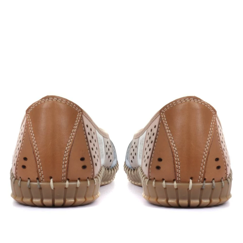 Bellissimo Flat Leather Ballerina Shoes - BELMETIN31009 / 317 955 20 Bellissimo Flat Leather Ballerina Shoes - BELMETIN31009 / 317 955