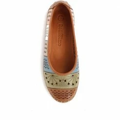 Bellissimo Flat Leather Ballerina Shoes - BELMETIN31009 / 317 955 57 Bellissimo Flat Leather Ballerina Shoes - BELMETIN31009 / 317 955