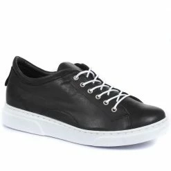 Kinloch Ladies Black Casual Everyday Sneakers - PVR31500 / 318 472 / 318 472