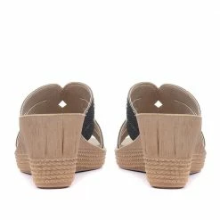 Pavers Embellished Wedge Heel Sandals - INB31039 / 318 169