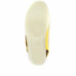 Pavers Ladies Red Dual-Strap Leather Sandal - POLY31007 / 317 664 / 317 664 Sandals