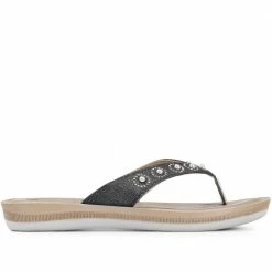 Pavers Embellished Toe Post - INB29009 / 315 144 Sandals 14 Pavers Embellished Toe Post - INB29009 / 315 144 Sandals