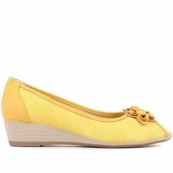 Pavers Shoes Peep-Toe Wedge Pumps - BAIZH33057 / 320 039 8 Pavers Shoes Peep-Toe Wedge Pumps - BAIZH33057 / 320 039