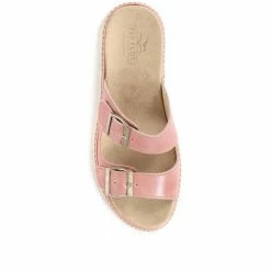 Fly Flot Double Buckle Mule Sandals - CAL33007 / 319 507