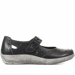 Pavers Wide Fit Leather Mary Jane Shoes - LUCK33019 / 320 056 14 Pavers Wide Fit Leather Mary Jane Shoes - LUCK33019 / 320 056