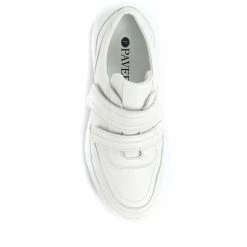 Pavers Womens Leather Double Strap Sneakers - META33001 / 320 097 / 320 097