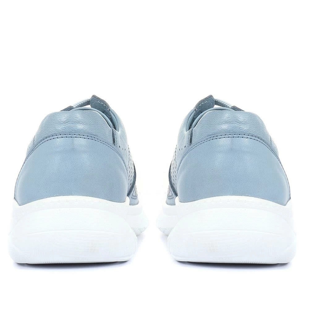 Pavers Leather Cut-Out Lace-Up Trainers - META33003 / 320 098 Sneakers 4 Pavers Leather Cut-Out Lace-Up Trainers - META33003 / 320 098 Sneakers