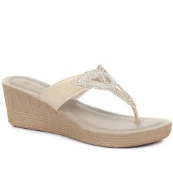 Pavers Toe Post Wedge Sandals - INB33033 / 320 065