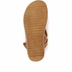 Pavers Leather Toe-Post Sling-Back Sandals - CAY33005 / 319 989