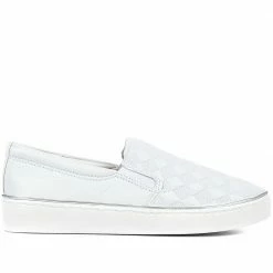 Bellissimo Woven Leather Slip-On Sneakers / 318 360