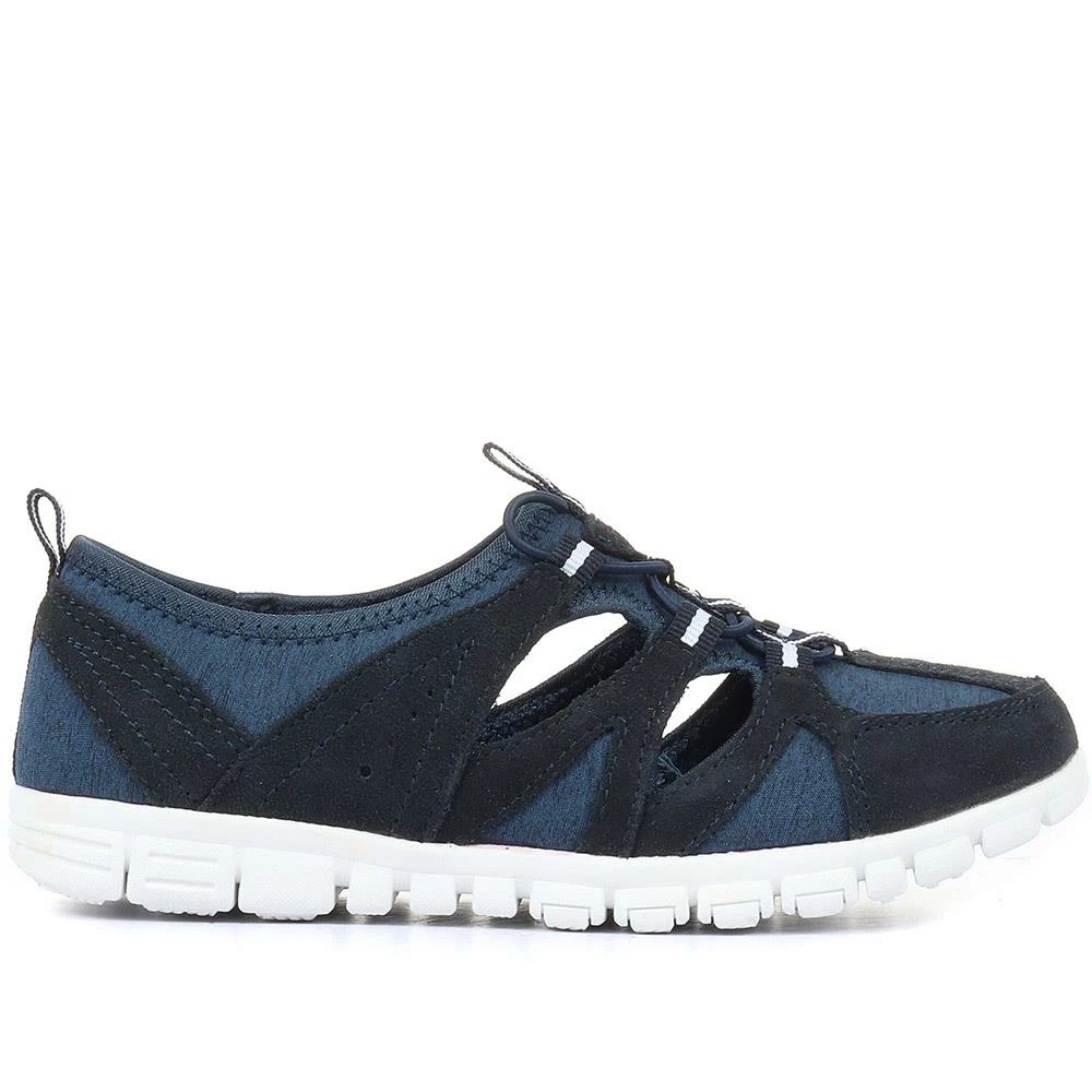 Pavers Wide Fit Slip On Sneakers / 319 644 3 Pavers Wide Fit Slip On Sneakers / 319 644