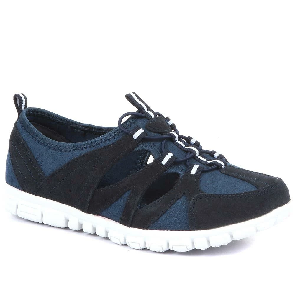 Pavers Wide Fit Slip On Sneakers / 319 644 2 Pavers Wide Fit Slip On Sneakers / 319 644