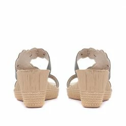 Pavers Wedge Mule Sandals - INB31041 / 318 170
