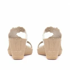 Pavers Wedge Mule Sandals - INB31041 / 318 170