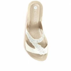 Pavers Wedge Mule Sandals - INB31041 / 318 170