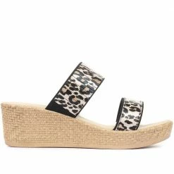 Pavers Animal Print Mule Sandals - NUOV33001 / 320 681