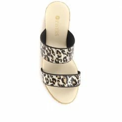 Pavers Animal Print Mule Sandals - NUOV33001 / 320 681